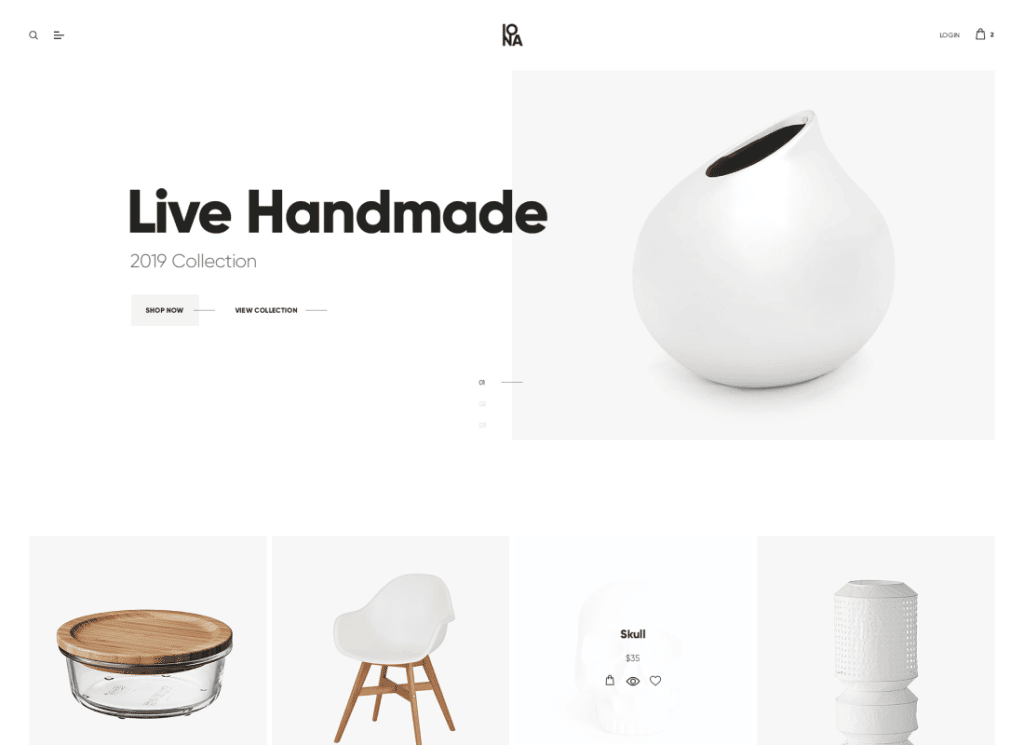 Iona - Tema WordPress Toko Buatan Tangan & Kerajinan Tangan