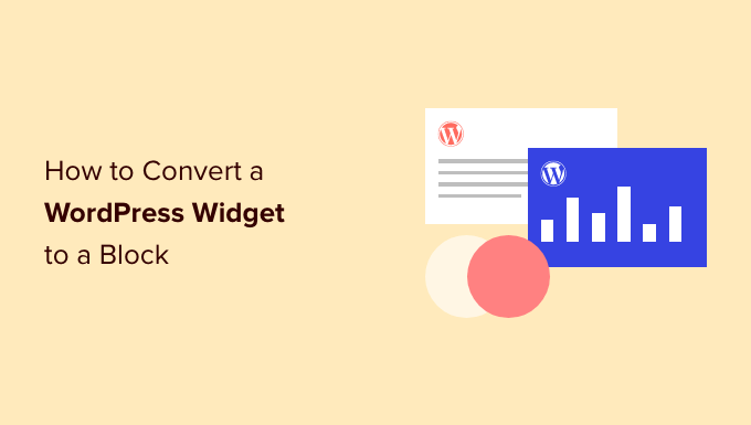 Como converter um widget do WordPress em um bloco