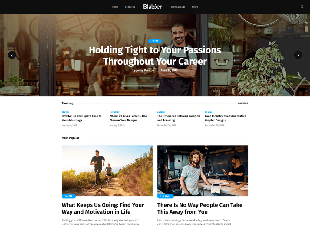 Blabber - All-in-One Elementor Blog & ธีม WordPress ของนิตยสารข่าว