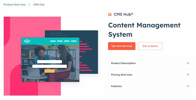 Platform blog terbaik: HubSpot CMS Hub