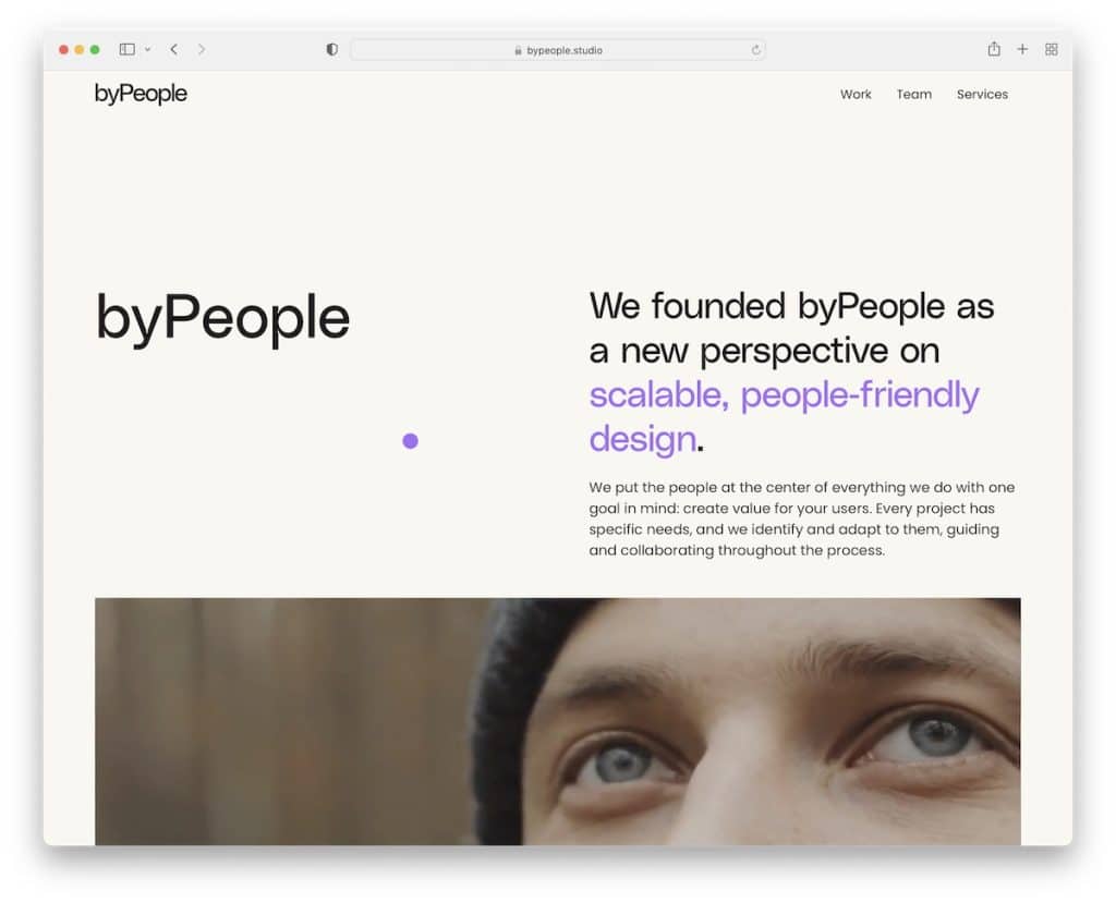 bypeople webflow 网站