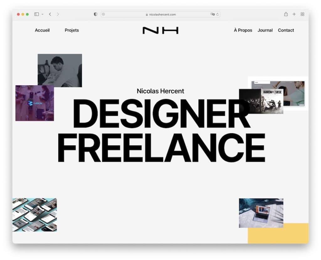 nicolas hercent webflow 网站