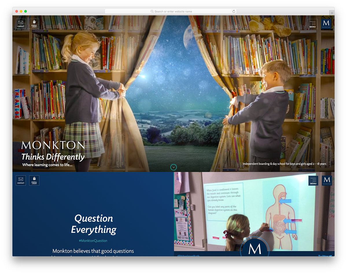 Monkton-Kindergarten-Website-Design