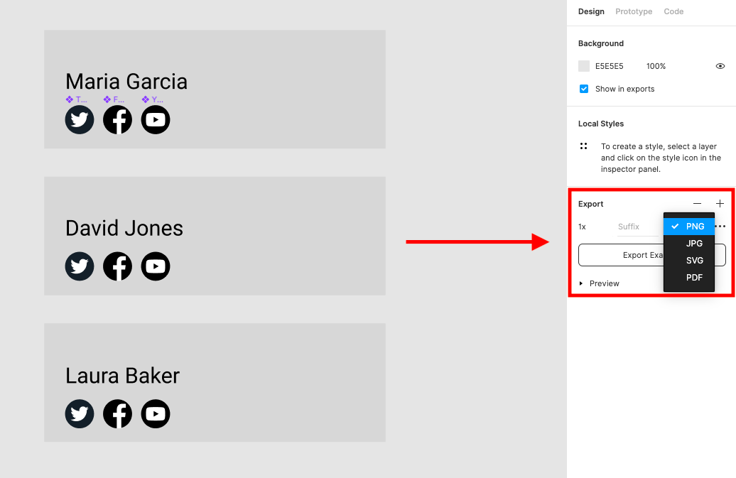 Come si converte il vettore in Figma?