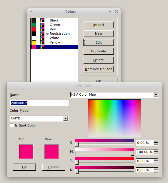 Comment convertir Svg en CMJN ?