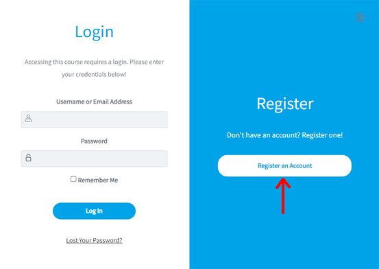 Einen Account registrieren