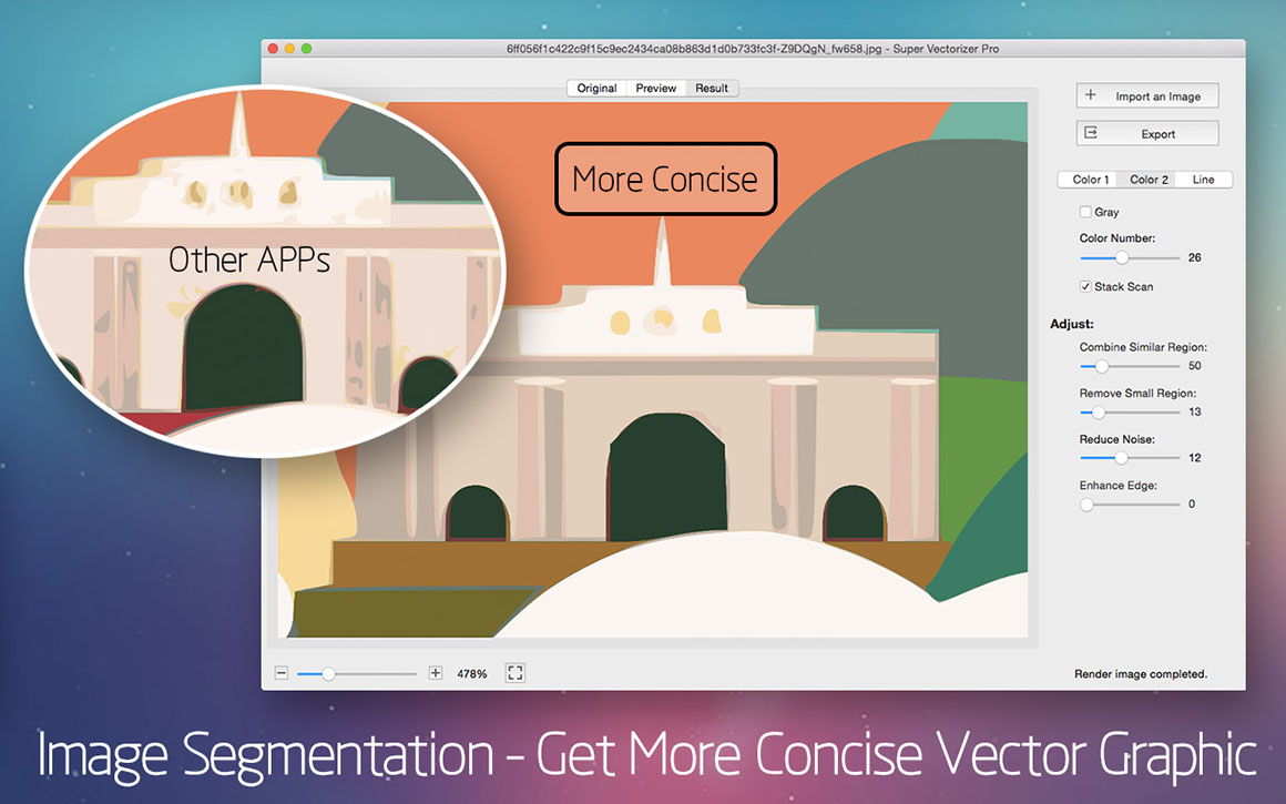 O processamento suporta SVG?