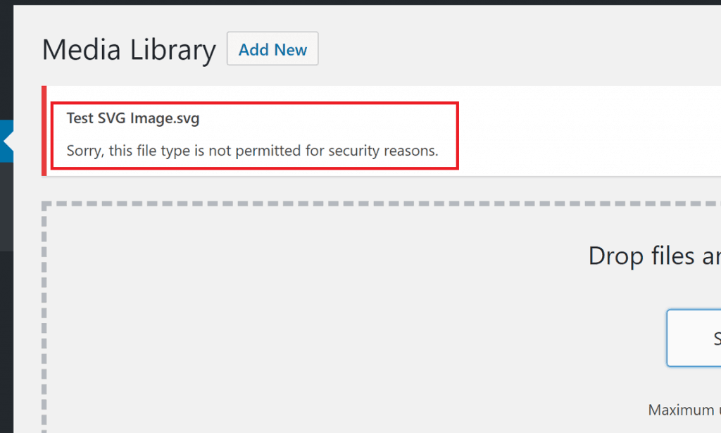 Dlaczego Svg nie jest dozwolony w WordPressie?