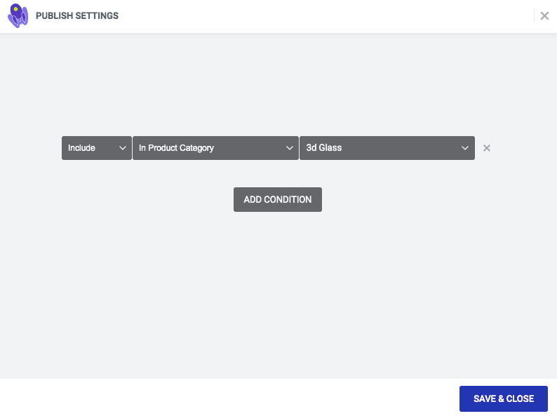 Exibir categoria de produto