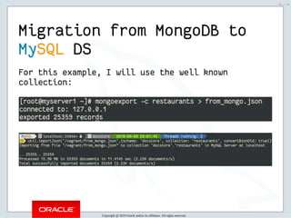 你能混合 Nosql 和 Sql 吗？