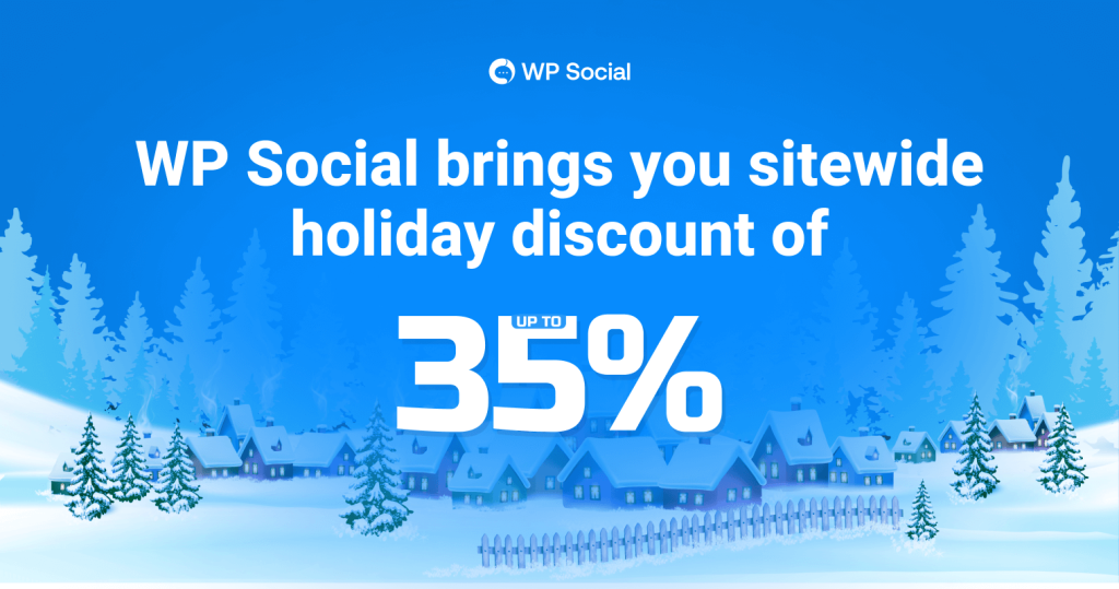 Ofertas de férias do WP Social