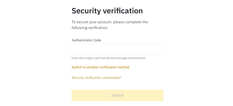 Security Verification