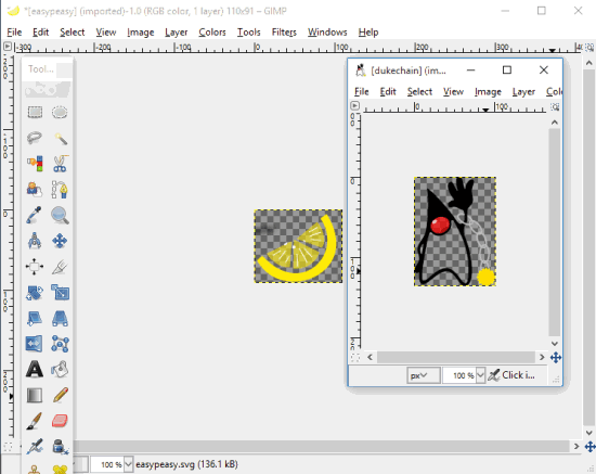 Gimpはベクターファイルを作成できますか?