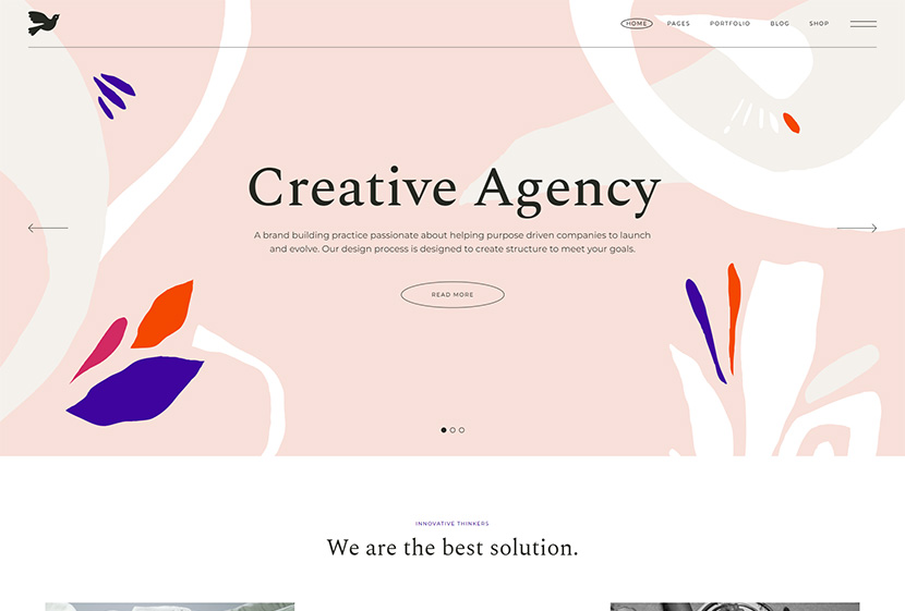 Eileen - ธีม Creative Agency และ Portfolio