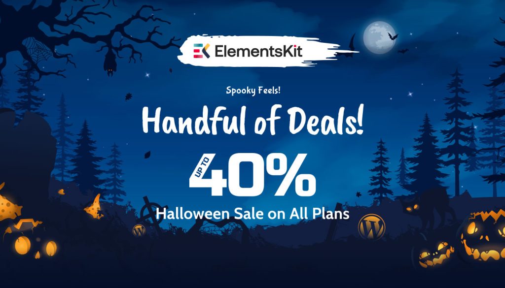 Penawaran Halloween ElementsKit WordPress