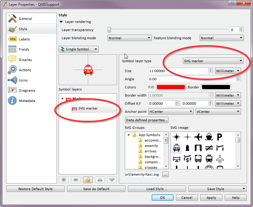 Может ли Qgis открывать файлы Svg?