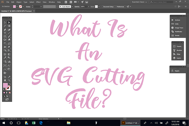 Illustrator apre Svg?