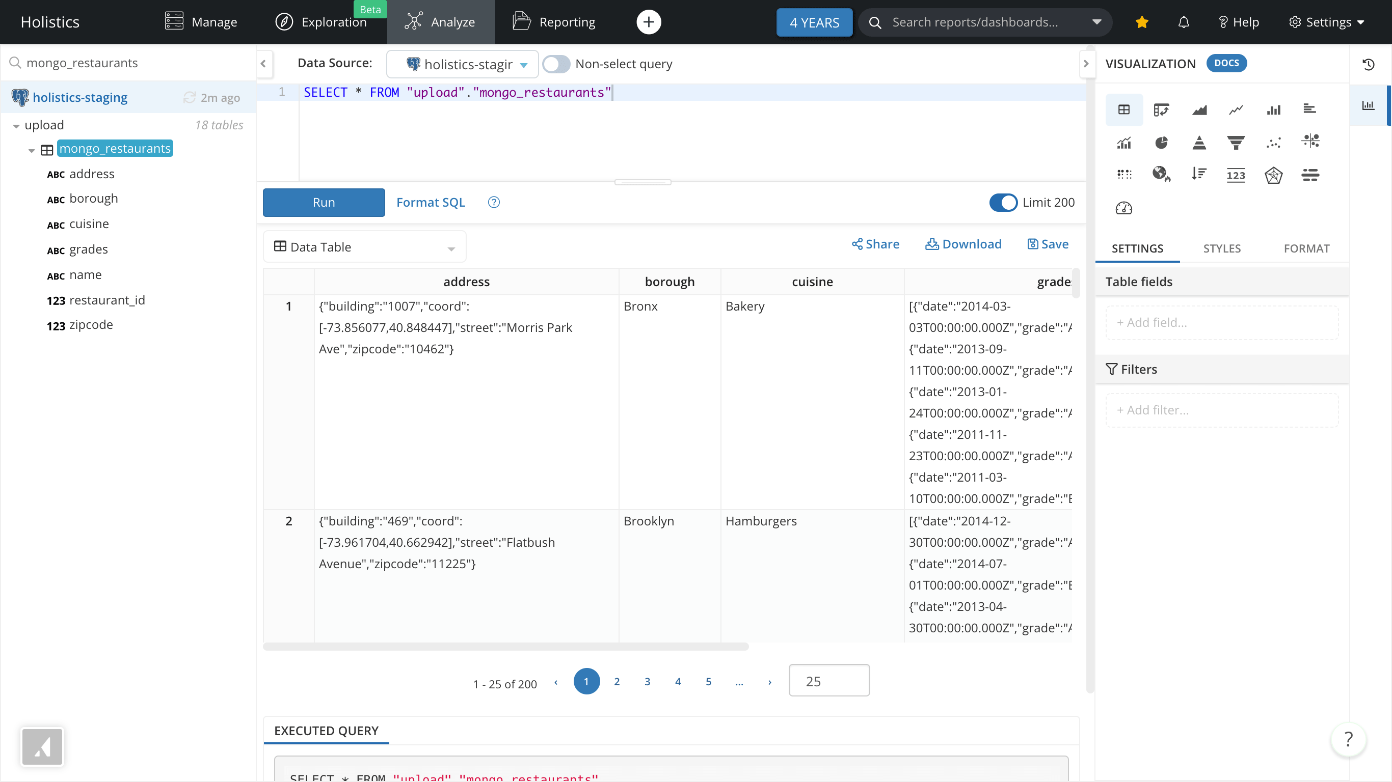 Mongodb에서 SQL 쿼리를 작성할 수 있습니까?