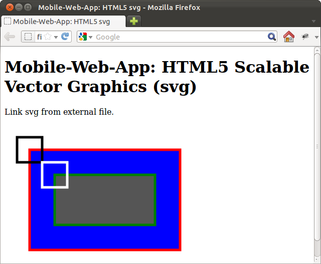 HTML に外部 SVG を追加するにはどうすればよいですか?