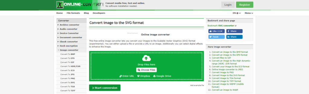 ฉันจะแปลงไฟล์ Jpeg เป็นไฟล์ Svg ได้อย่างไร