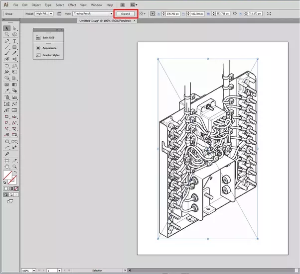 ¿Cómo convierto una imagen en un Svg en Illustrator?