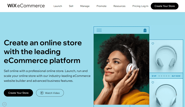 Platform eCommerce Wix