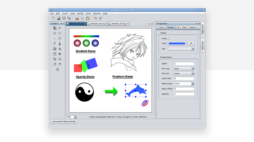 ¿Cómo abro y edito un archivo Svg?