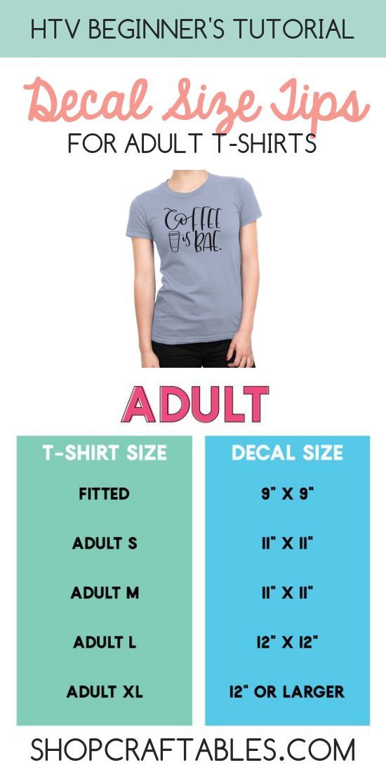 Que tamanho deve ter um decalque em uma camisa Cricut?