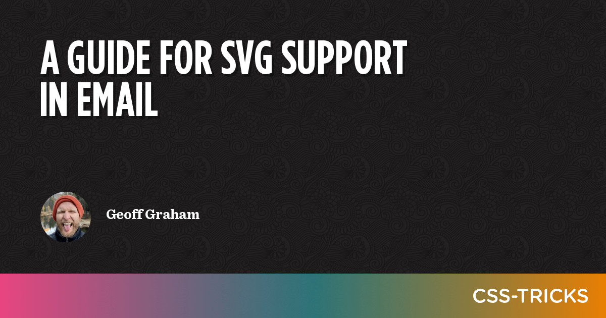 Html รองรับ Svg หรือไม่