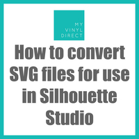 Come posso convertire i file Svg in Silhouette?