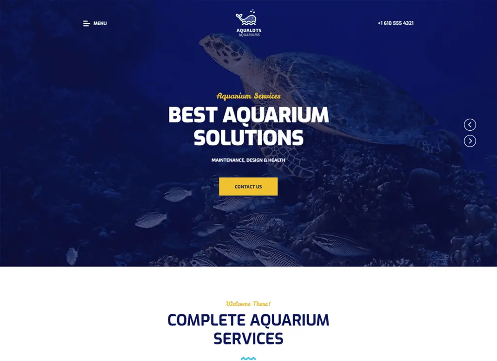 Aqualotlar | Akvaryum Kurulum ve Bakım Hizmetleri WordPress Teması