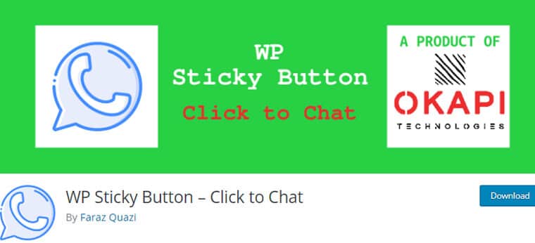 WP Sticky-Button