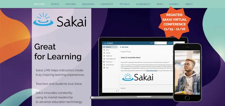 Sakai Popüler Moodle Alternatifi