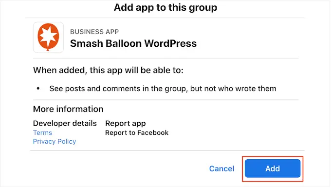 讓 Smash Balloon 訪問您的 WordPress 網站