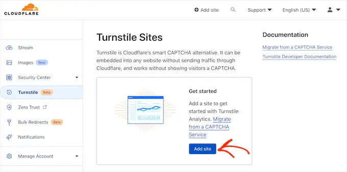 Cloudflare kontrol paneline site ekleme