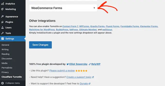 CAPTCHA'ları WooCommerce formlarınıza ekleme