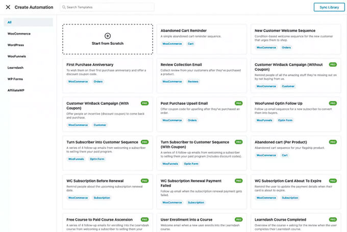 WooCommerce の Autonami メール ライブラリ