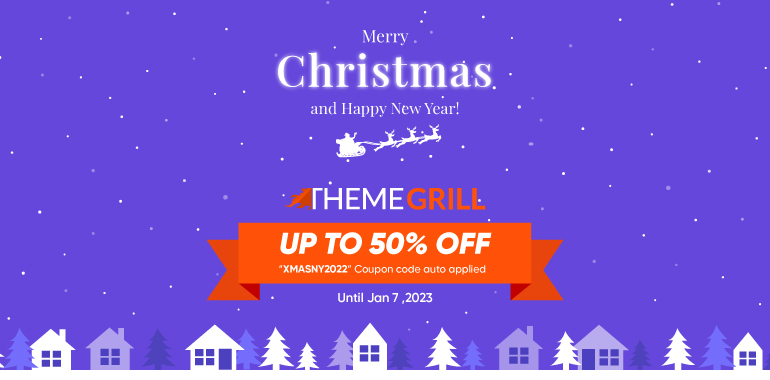 ThemeGrill WordPress 圣诞特卖