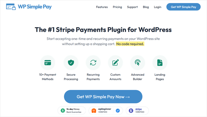 Pago simple de WP