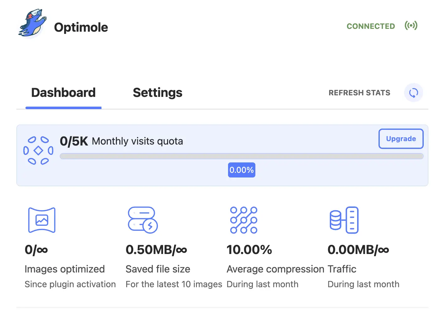 Optimole プラグイン