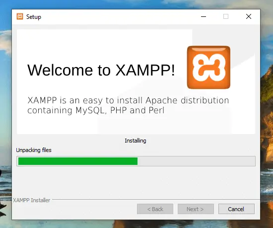 XAMPP 安装