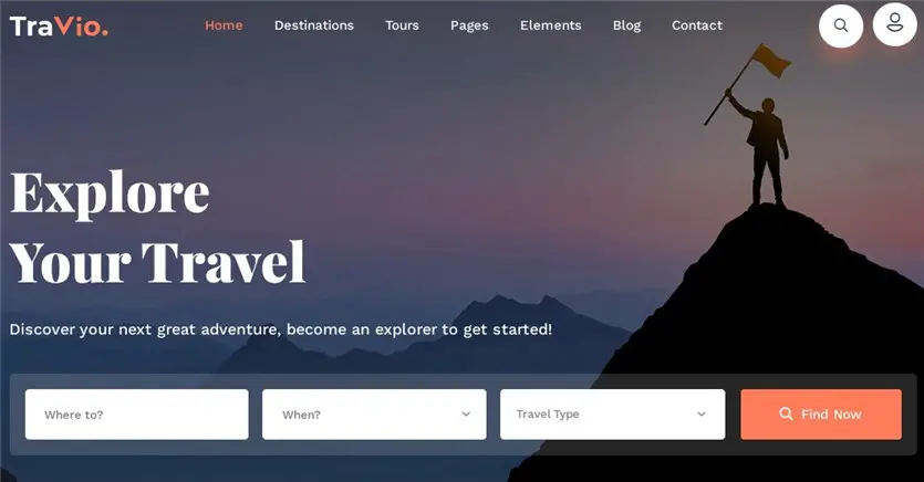 Travio 旅行主题 wordpress