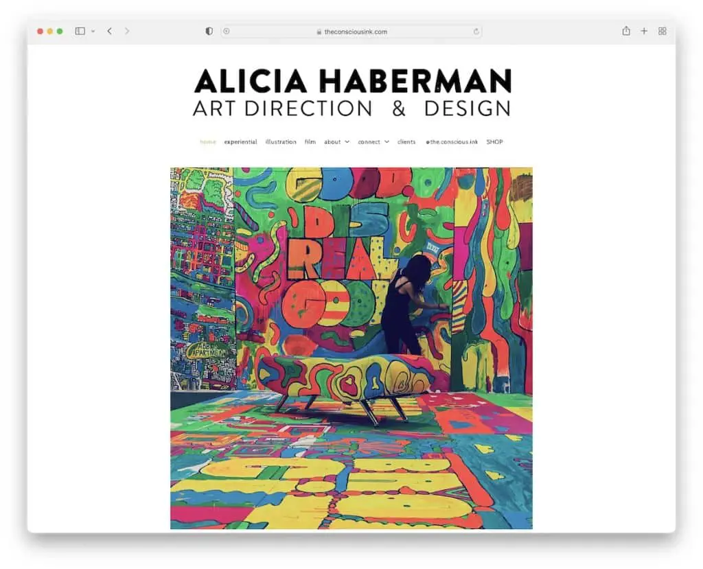 alicia haberman 艺术家作品集网站