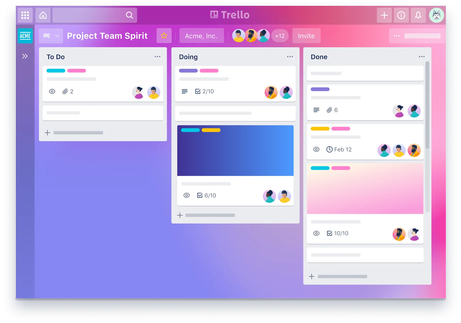 Trello 的项目管理软件