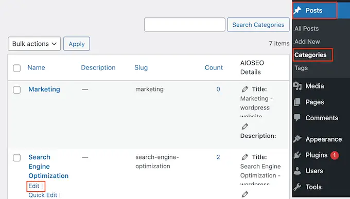 How to move a WordPress category to a new slug