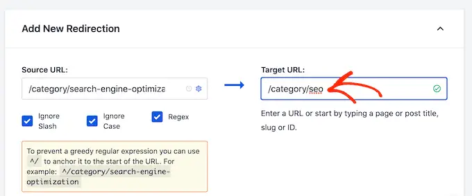 Adding a 301 redirect to your WordPress website