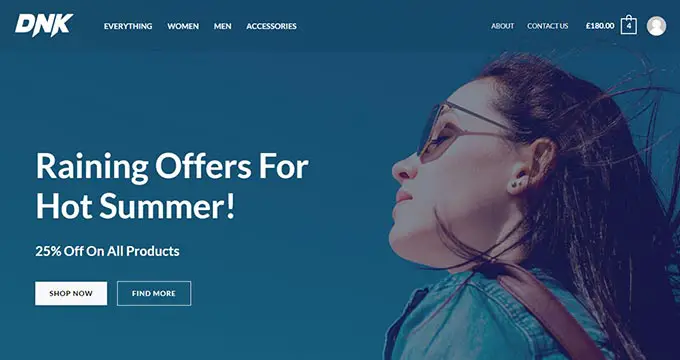 Astra WordPress sales theme