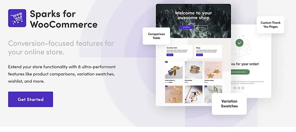 Des étincelles pour WooCommerce