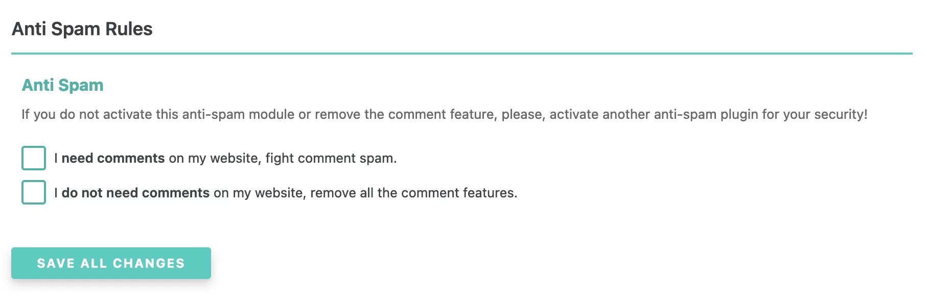 SecuPress le permite bloquear los comentarios de spam.