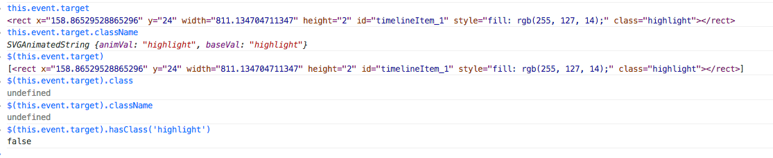 Javascript Dapatkan Semua Elemen Svg